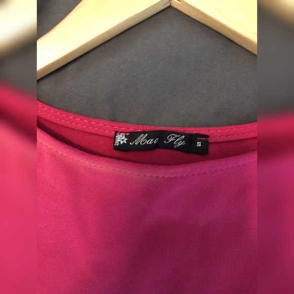 ✨PINK WOMEN SLEEVELESS CASUAL DRESS - Picture 3 of 4